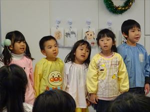 12月 歌唱指導 めぐみほいくえん 社会福祉法人恩寵園 千葉県船橋市